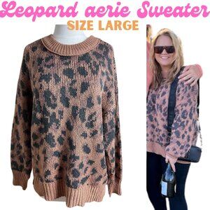 Leopard/Cheeta aerie Sweater
